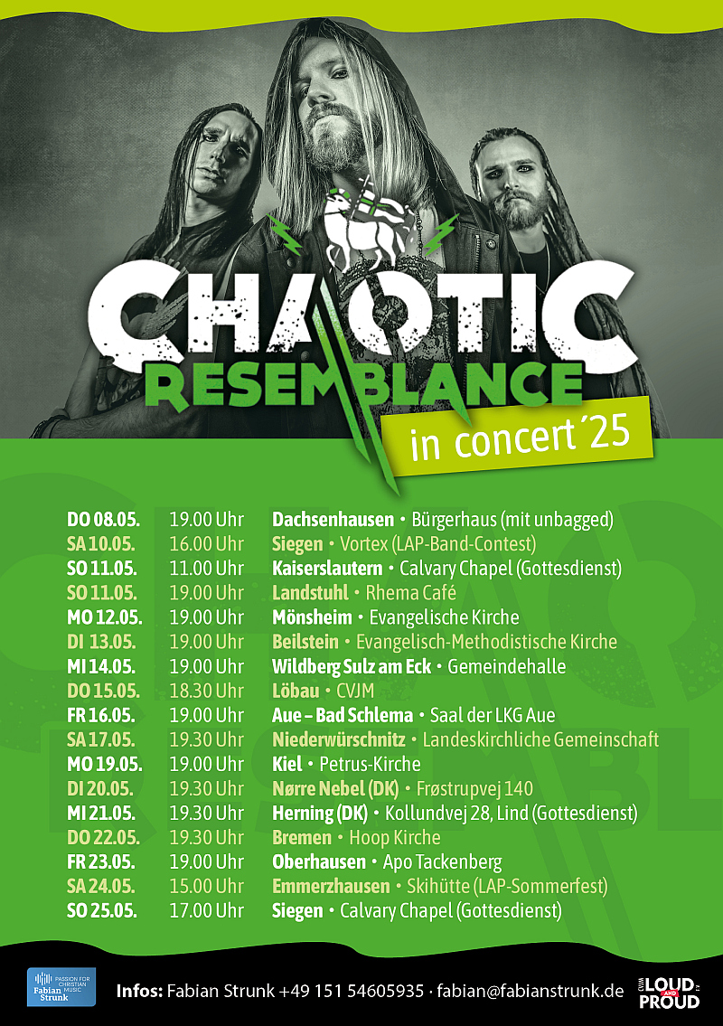 Chaotic Resemblance in concert 25