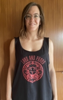Loud and Proud Tank-Top Unisex (roter Aufdruck)