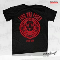 Loud and Proud T-Shirt black unisex