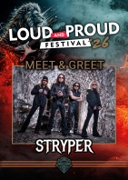 Meet & Greet with Stryper incl. Ticket Kombi (Friday & Saturday, 18. & 19.09.2026)